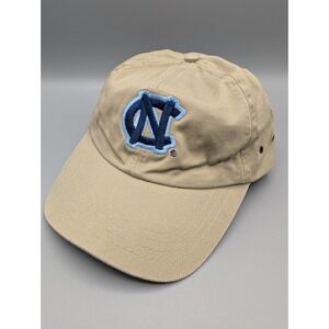 University of North Carolina Tar Heels Hat Cap Beige Adjustable NCAA College